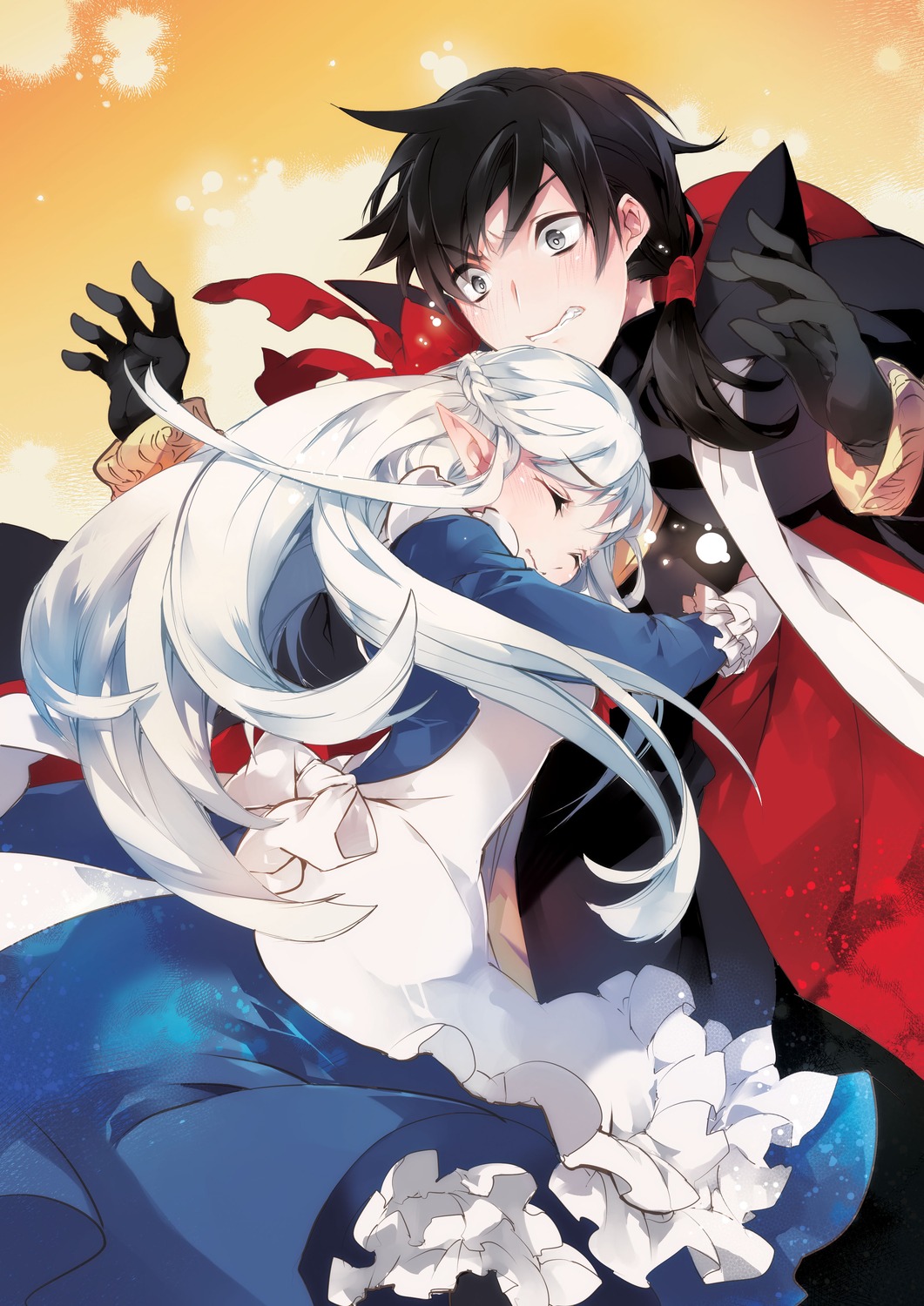 comta maou no ore ga dorei elf wo yome ni shitanda ga dou medereba ii? nephy zagan dress pointy